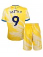 Crystal Palace Eddie Nketiah #9 Replika Borta Kläder Barn 2024-25 Kortärmad (+ byxor)